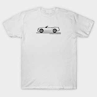 2004 - 14 Mustang Convertible T-Shirt